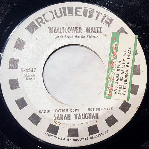 Sarah Vaughan - Wallflower Waltz