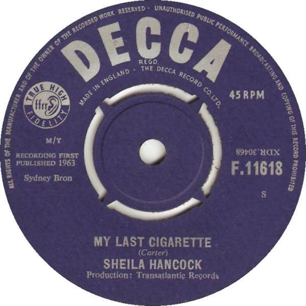 Sheila Hancock - My Last Cigarette