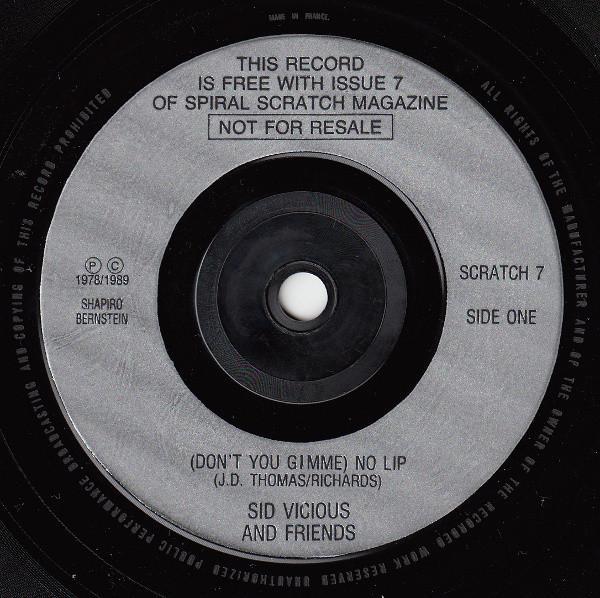 Sid Vicious - (Don't You Gimme) No Lip