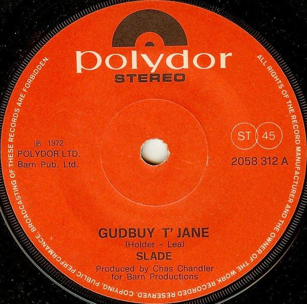 Slade - Gudbuy T' Jane