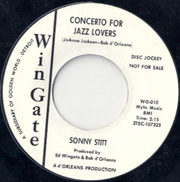 Sonny Stitt - Concerto For Jazz Lovers / Just Dust