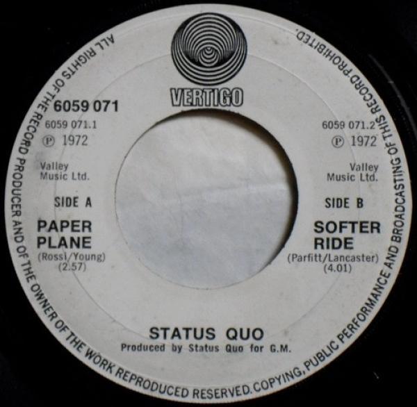 Status Quo - Paper Plane