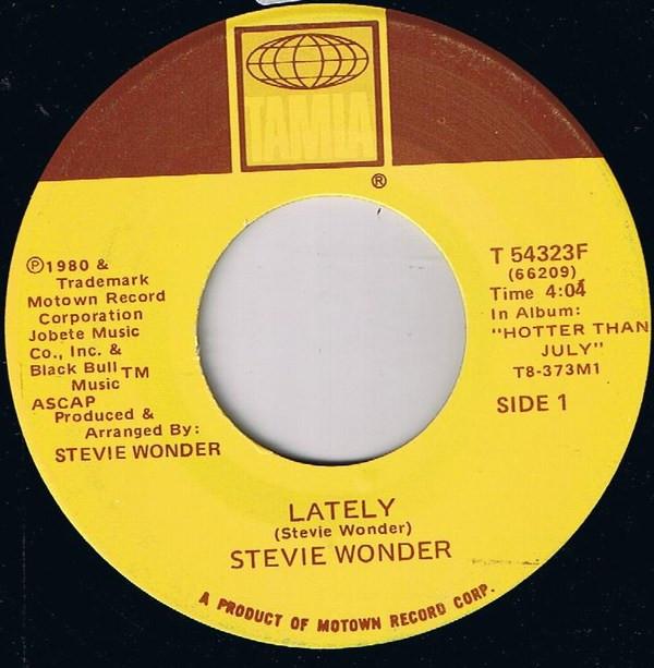 Stevie Wonder - Lately