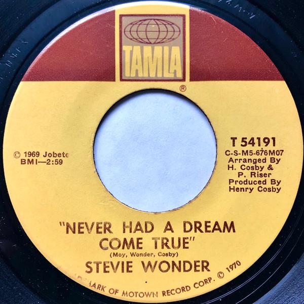 Stevie Wonder - Never Had A Dream Come True