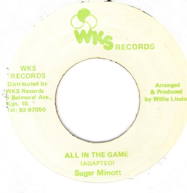 Sugar Minott - All In The Game