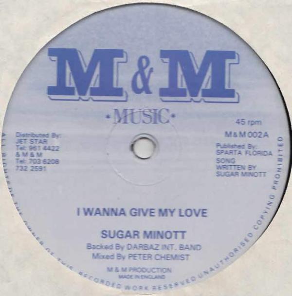 Sugar Minott - I Wanna Give My Love