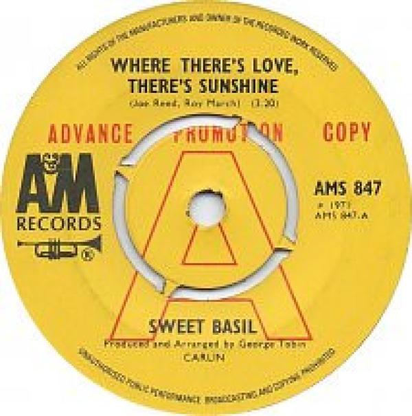 Sweet Basil - Where There's Love, There's Sunshine