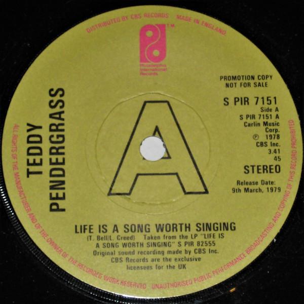Teddy Pendergrass - Life Is A Song Worth Singing
