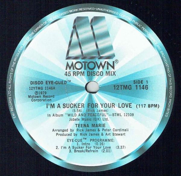 Teena Marie - I'm A Sucker For Your Love