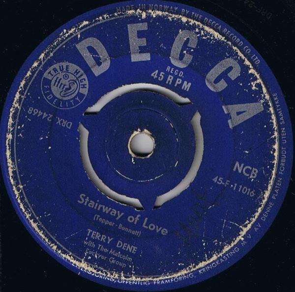 Terry Dene, The Malcolm Lockyer Group - Stairway Of Love