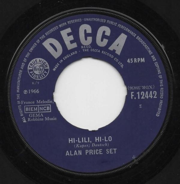 The Alan Price Set - Hi-Lili, Hi-Lo