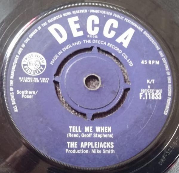 The Applejacks - Tell Me When