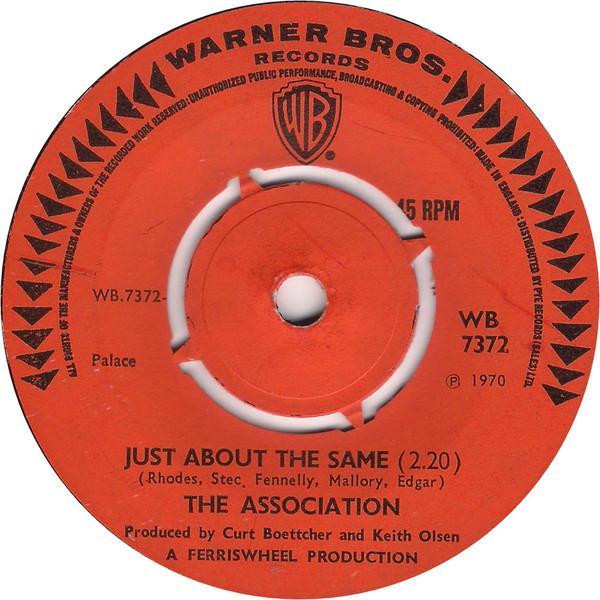 The Association  - Just About The Same / Look At Me, Look At You
