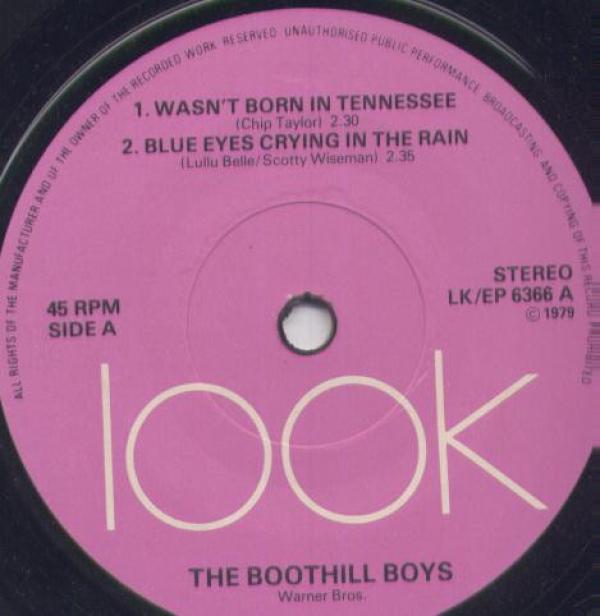 The Boothill Boys - I Wasn't Born In Tennessee