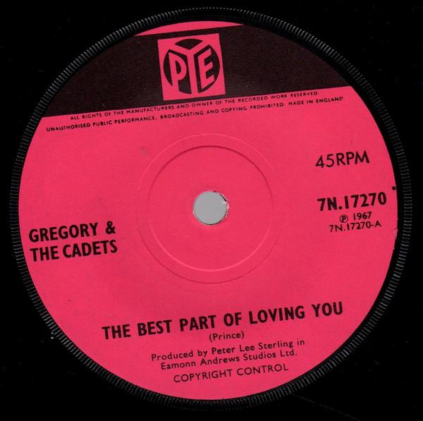 The Cadets (2), Gregory Donaghey - The Best Part Of Loving You