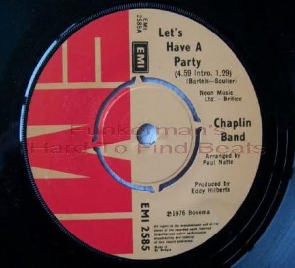 The Chaplin Band - Let's Have A Party