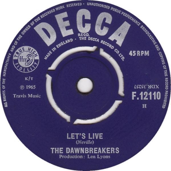 The Dawnbreakers  - Let's Live