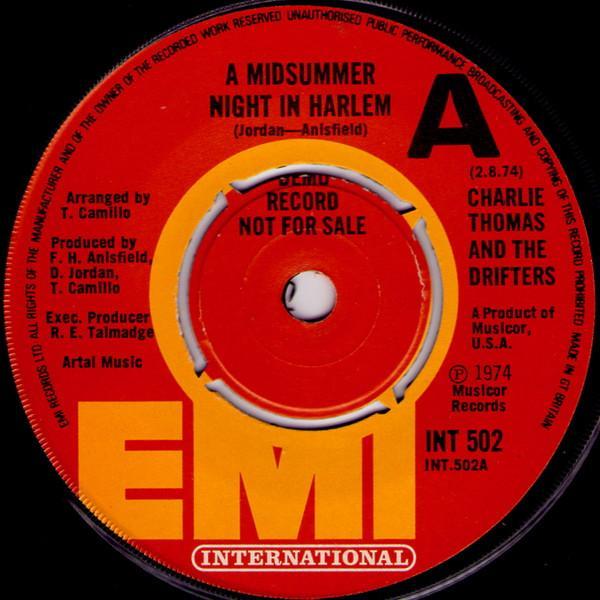 The Drifters, Charlie Thomas - A Midsummer Night In Harlem