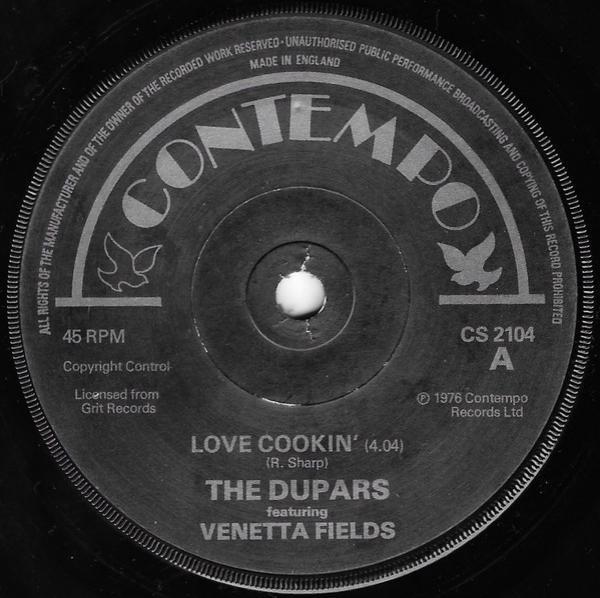The Dupars, Venetta Fields - Love Cookin'