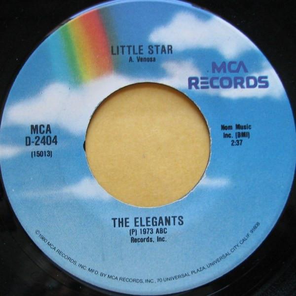 The Elegants, Poni-tails - Little Star / Born Too Late