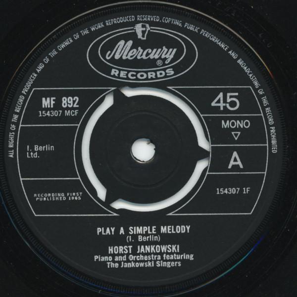 The Horst Jankowski Orchestra, Die Jankowski Singers - Play A Simple Melody