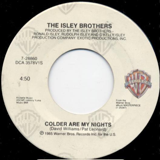 The Isley Brothers - Colder Are My Nights