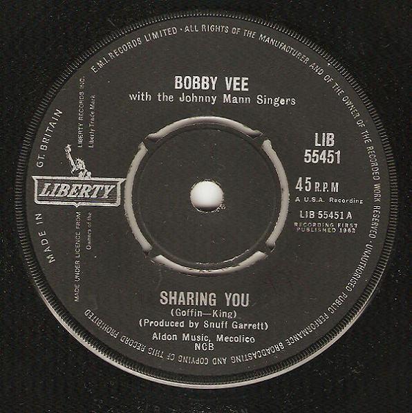 The Johnny Mann Singers, Bobby Vee - Sharing You