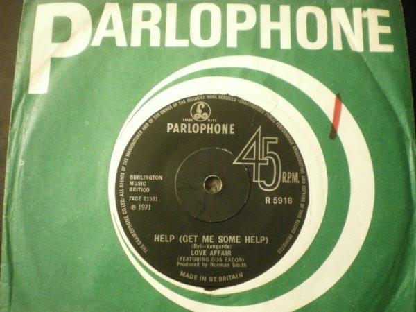 The Love Affair, Gus Eadon - Help (Get Me Some Help)