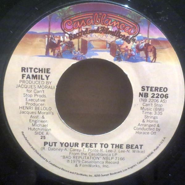 The Ritchie Family - Put Your Feet To The Beat