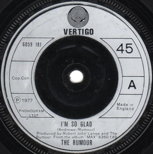 The Rumour - I'm So Glad