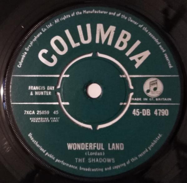 The Shadows - Wonderful Land