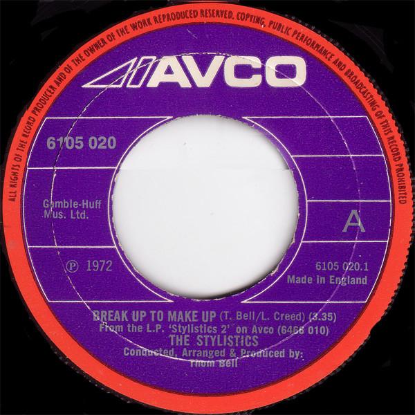 The Stylistics - Break Up To Make Up