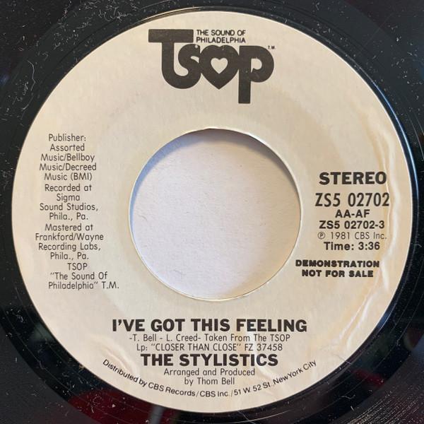 The Stylistics - I've Got This Feeling