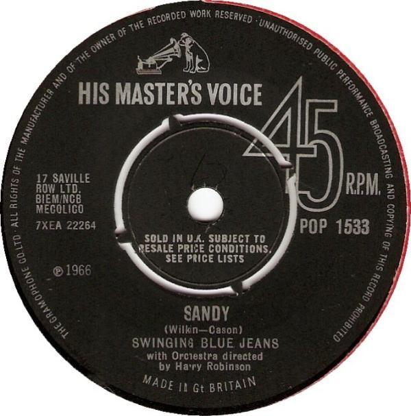 The Swinging Blue Jeans - Sandy
