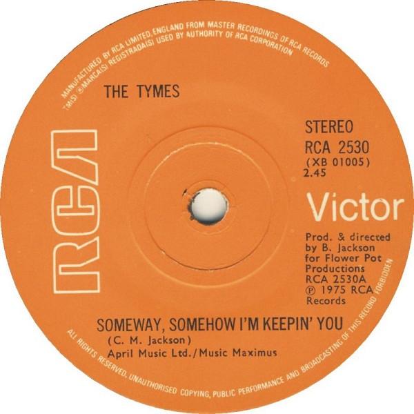 The Tymes - Someway, Somehow I'm Keepin' You