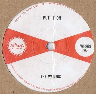 The Wailers - Put It On / Love Won't Be Mine