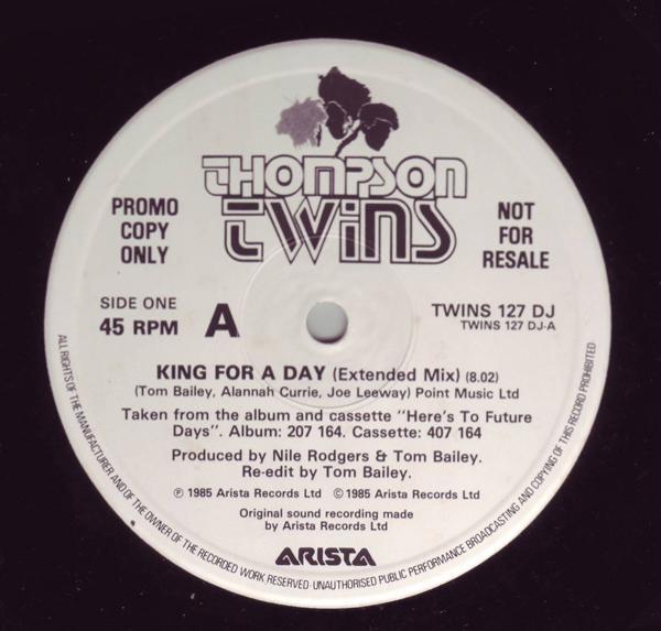 Thompson Twins - King For A Day (Extended Mix)