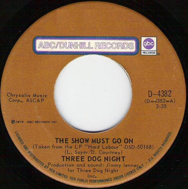 Three Dog Night - The Show Must Go On