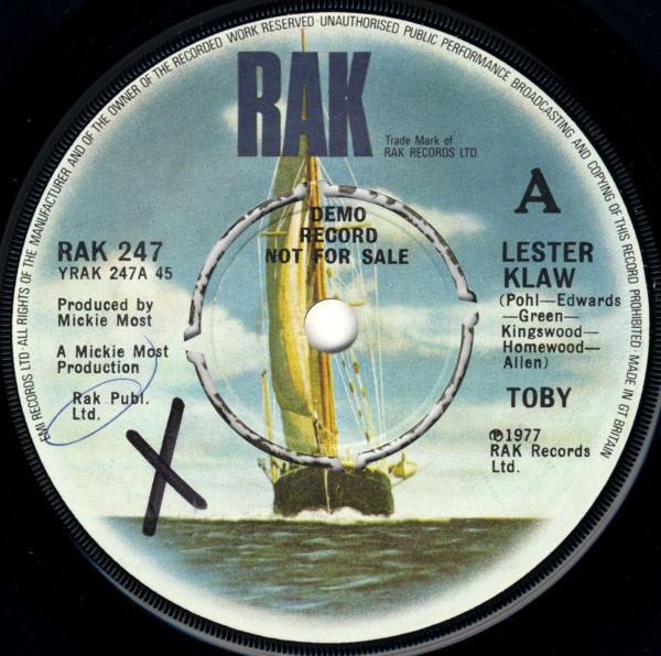 Toby  - Lester Klaw