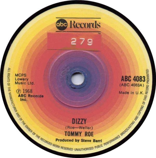 Tommy Roe - Dizzy / The Folk Singer