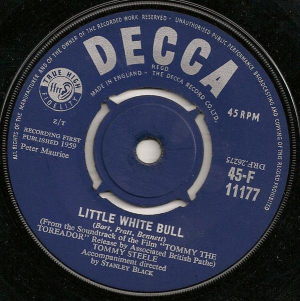 Tommy Steele - Little White Bull