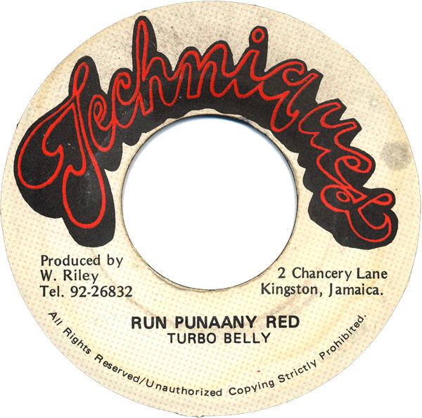 Turbo Belly - Run Punaany Red