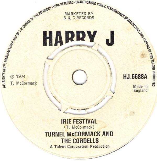 Turnell McCormack, The Cordells - Irie Festival