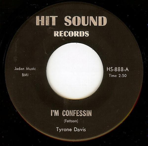 Tyrone Davis - I'm Confessin