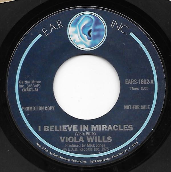 Viola Wills - I Believe In Miracles / Set Me Free