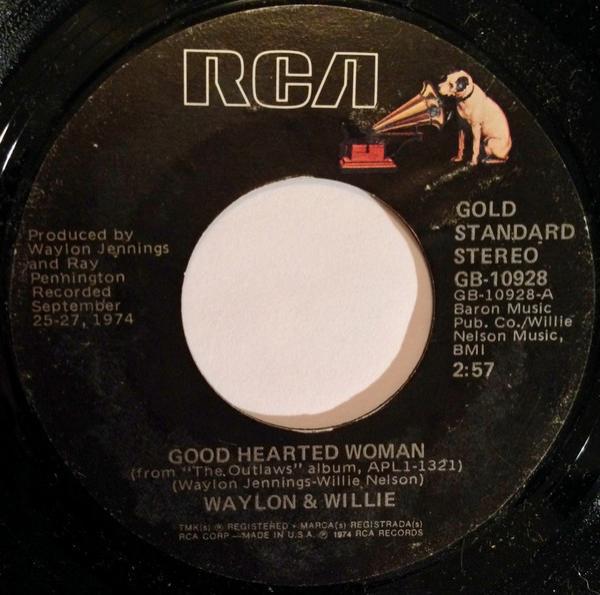 Waylon Jennings & Willie Nelson, Waylon Jennings, Jessi Colter - Good Hearted Woman / Suspicious Minds