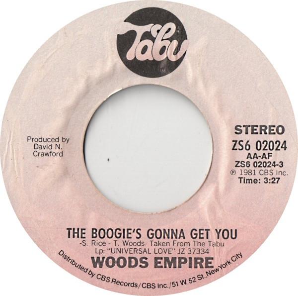 Woods Empire - The Boogie's Gonna Get You